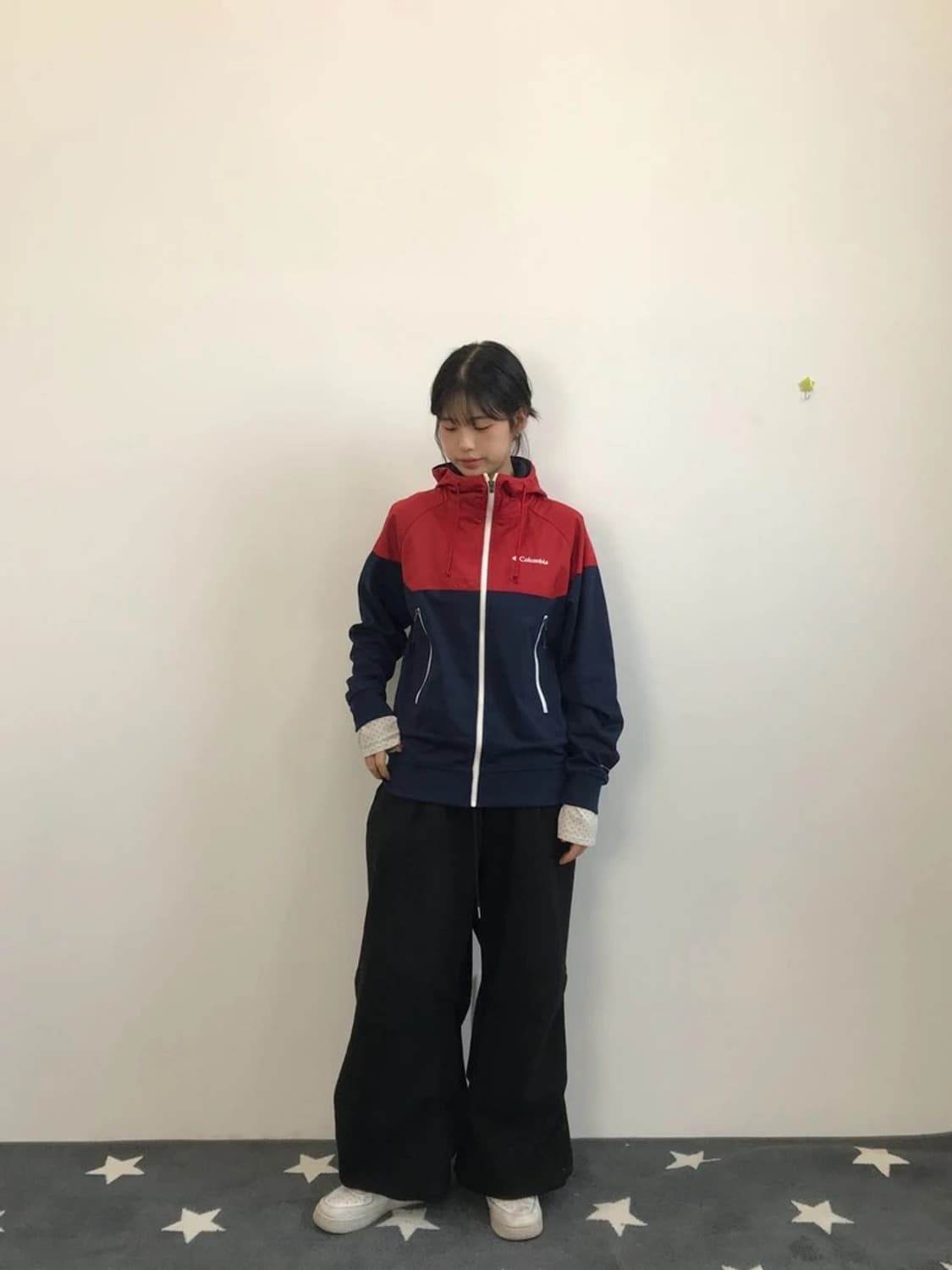 Columbia Color Block Zip Hoodie 상품이미지1