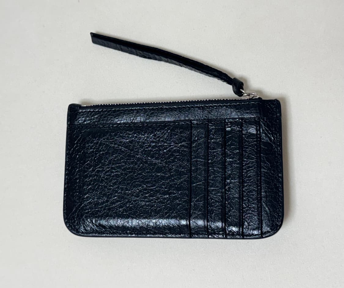 발렌시아가 카드지갑 블랙 상품이미지4