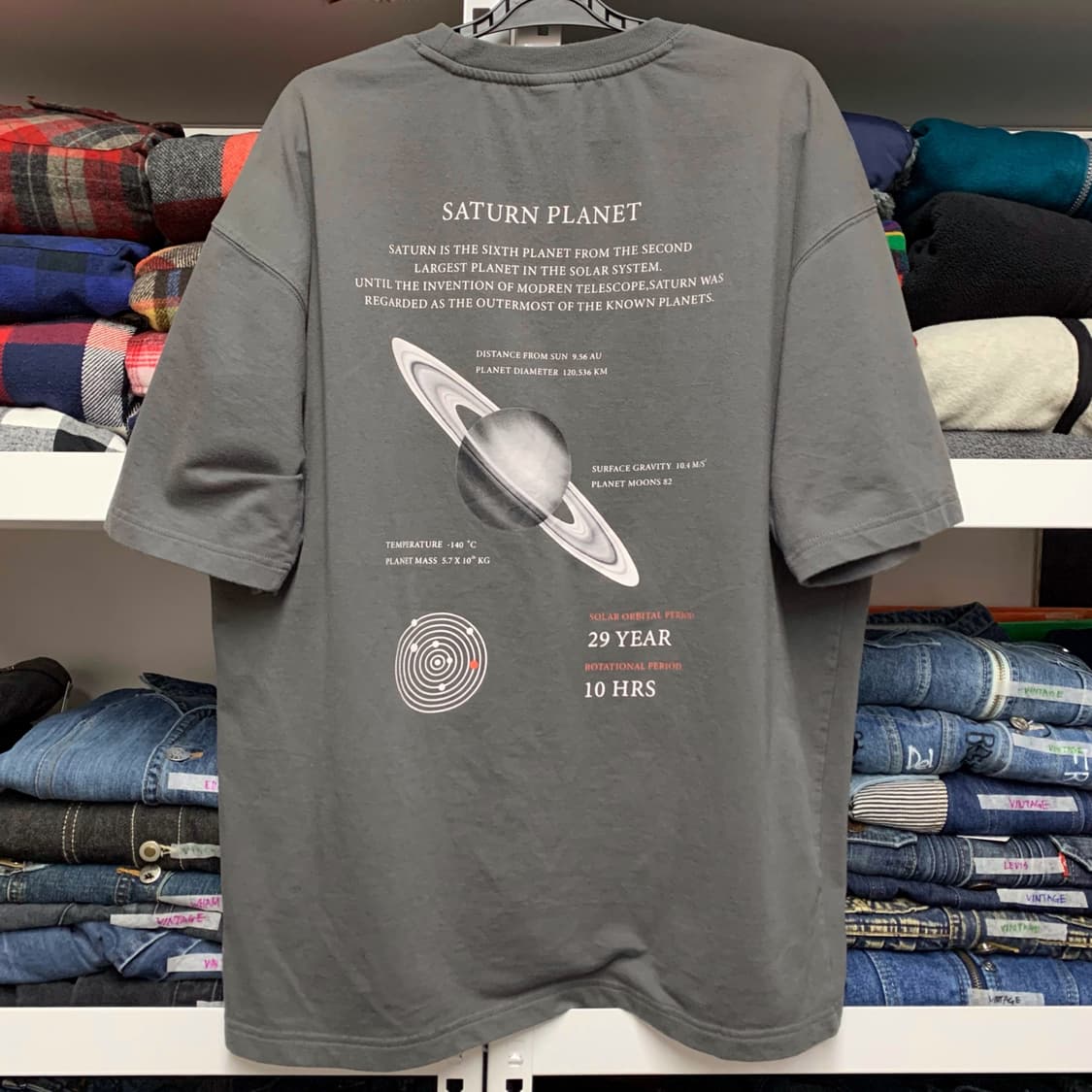 [XL] VTG 토성 티셔츠 상품이미지3
