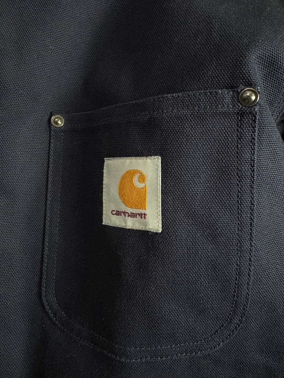 Carhartt wip 칼하트 네이비 초어코트 자켓 L 상품이미지6