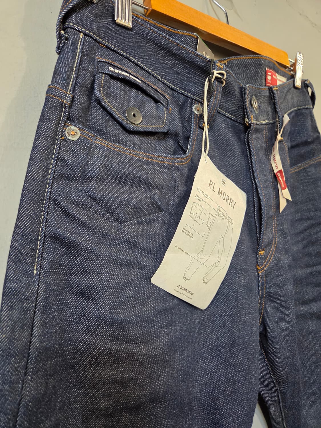 MORRY 3D RELAXED TAPERED JEANS(29새상품) 상품이미지5