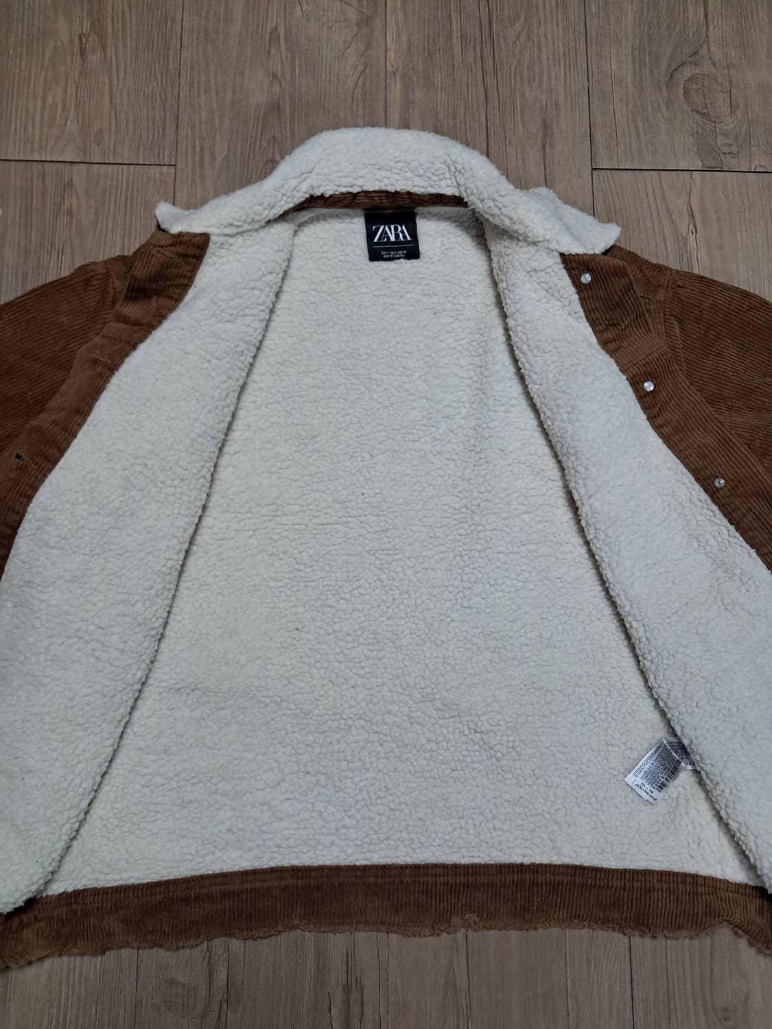 자라 여성 코듀로이 자켓 S 상품이미지6