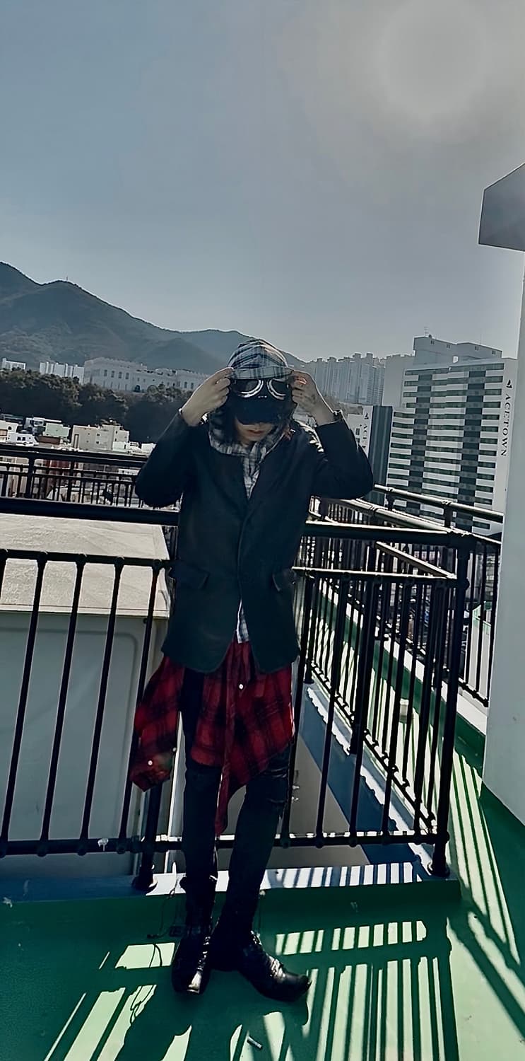 블랙 양가죽 램스킨 투버튼 싱글 블레이지아주자켓 상품이미지2