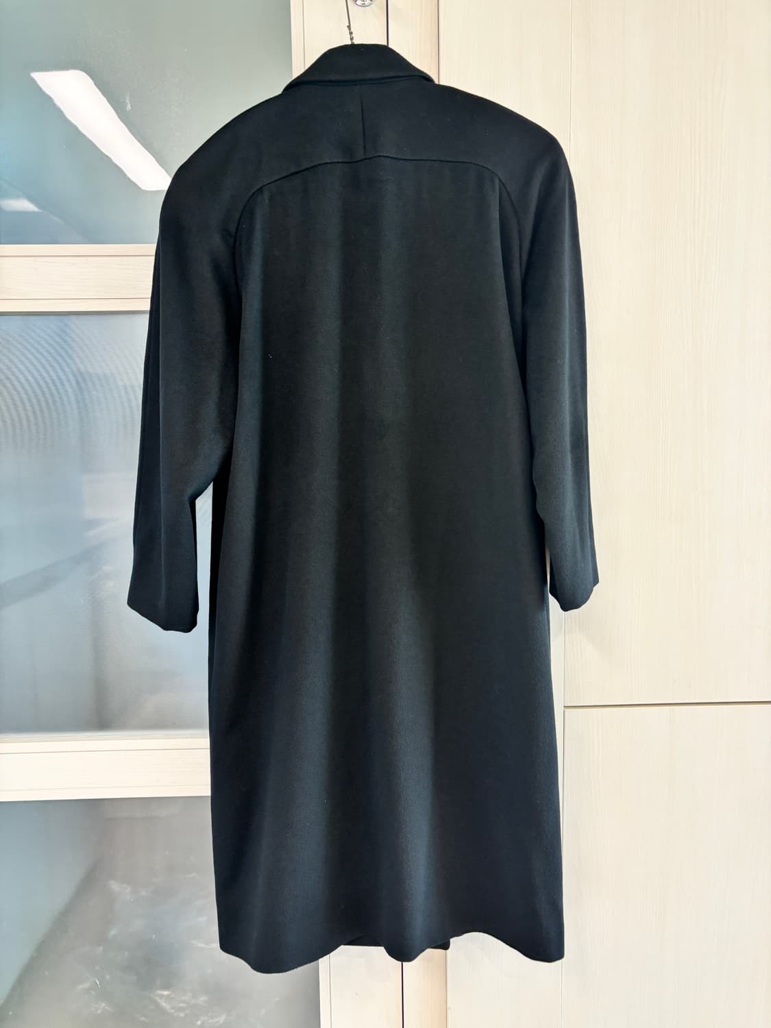 울100 검정 더블코트  상품이미지2