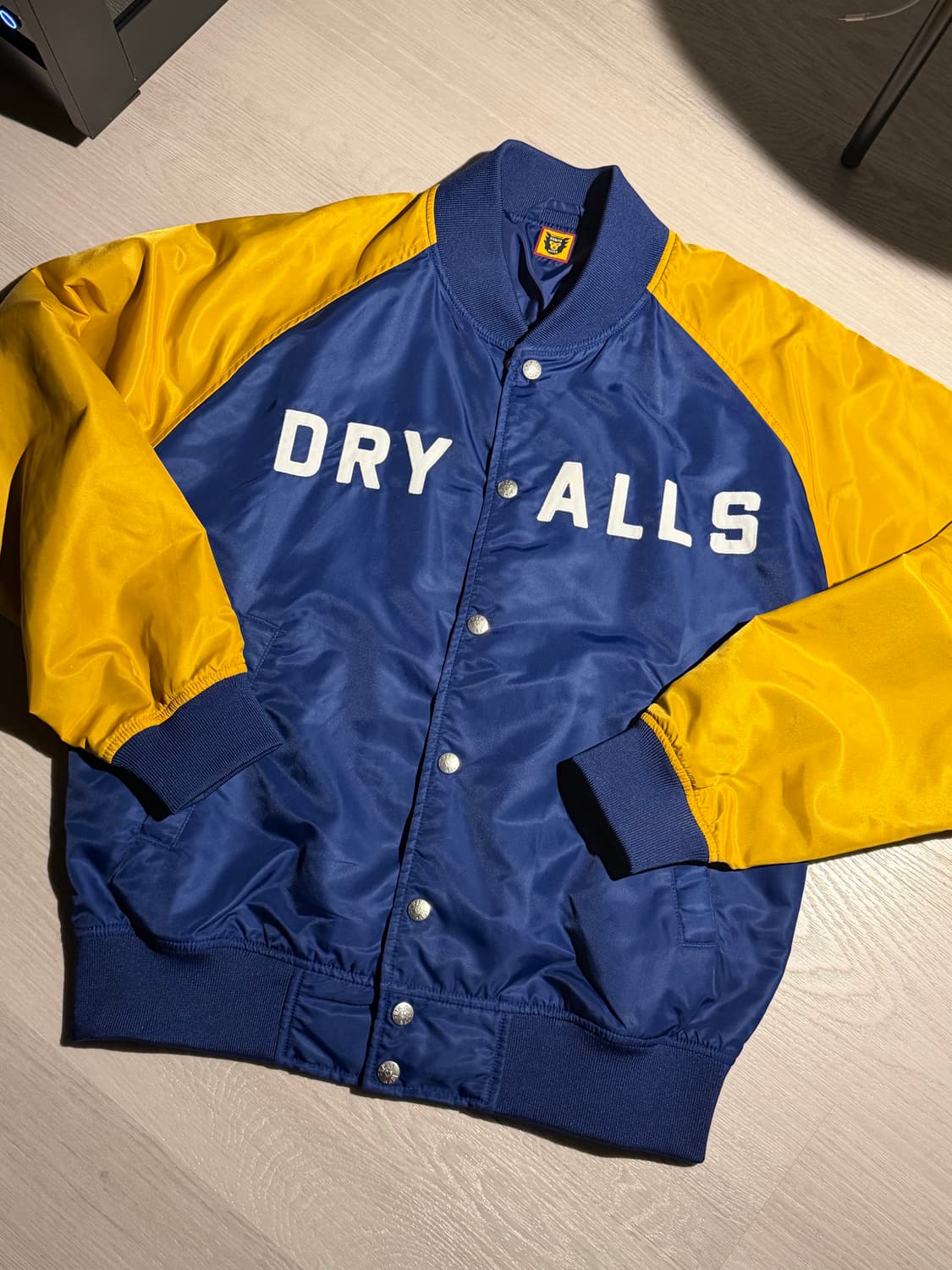 휴먼메이드 나일론 스타디움 자켓 블루 상품이미지1