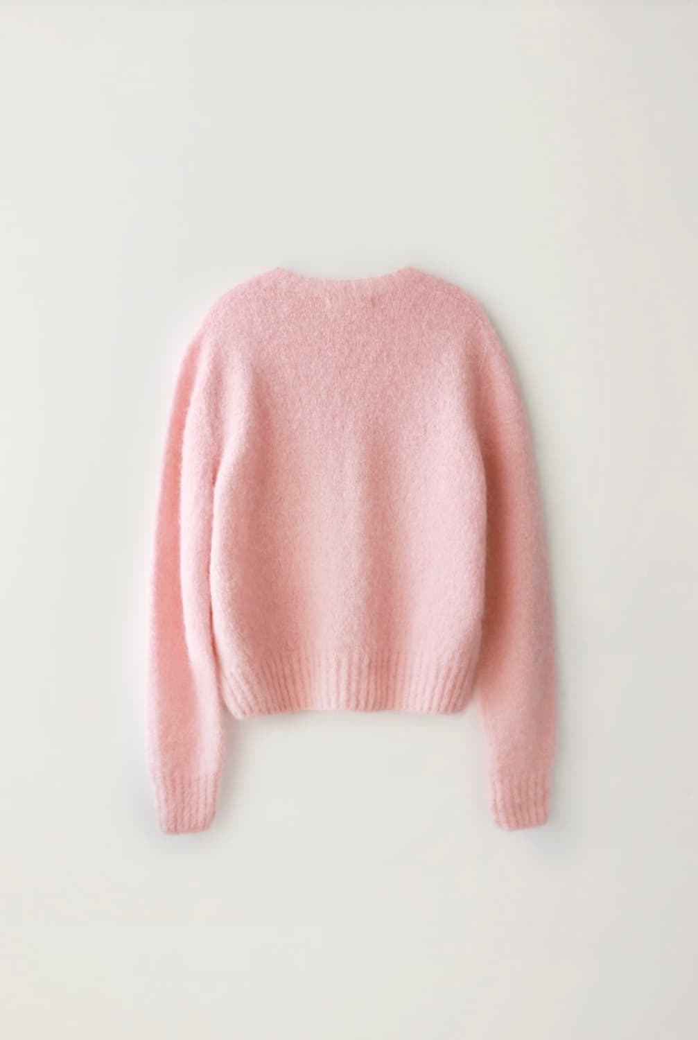 낫띵리튼 Alpaca pullover sweater (Baby pink) 상품이미지3
