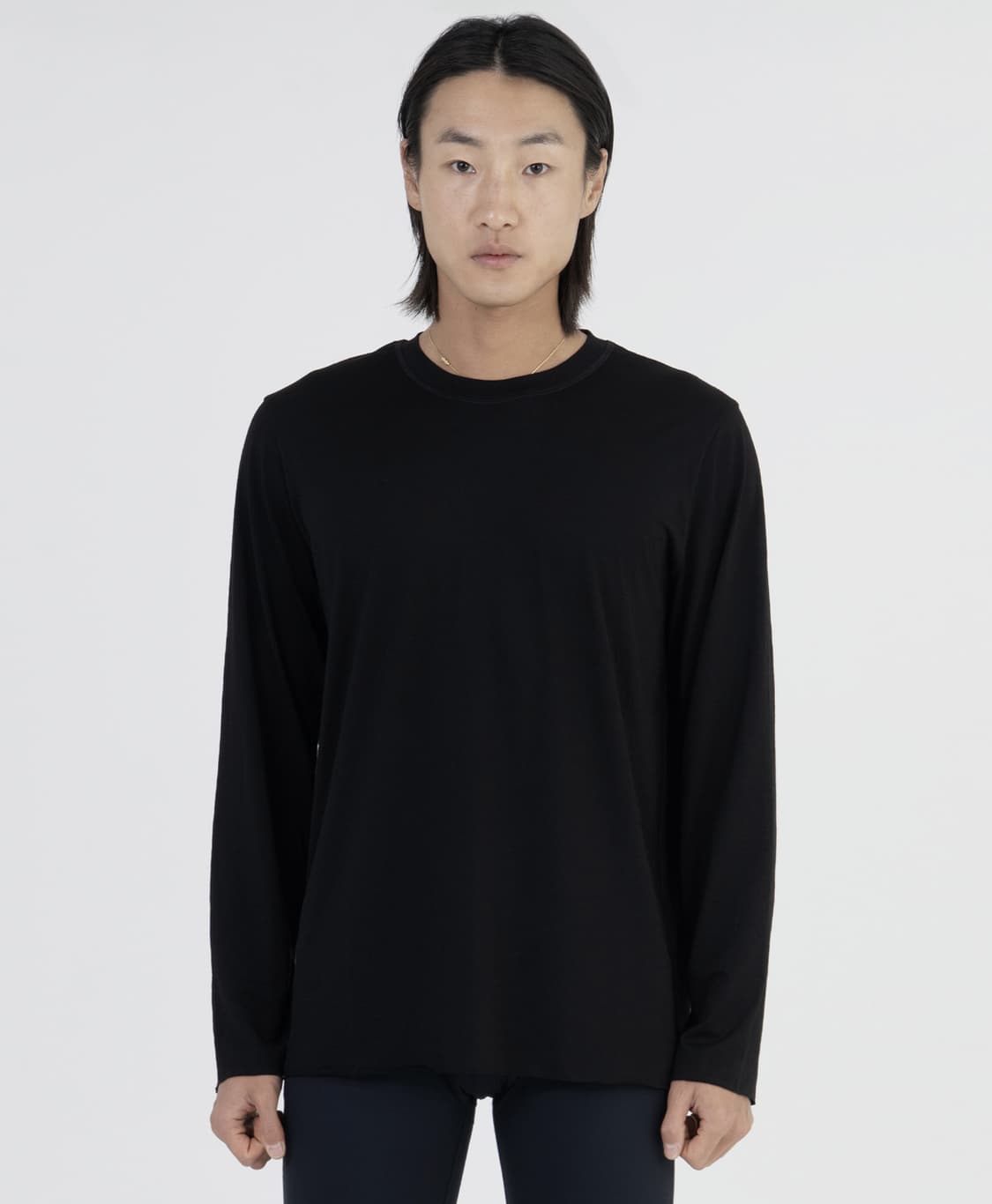 브라운야드 Soft Wool Blend Long Sleeve 상품이미지1