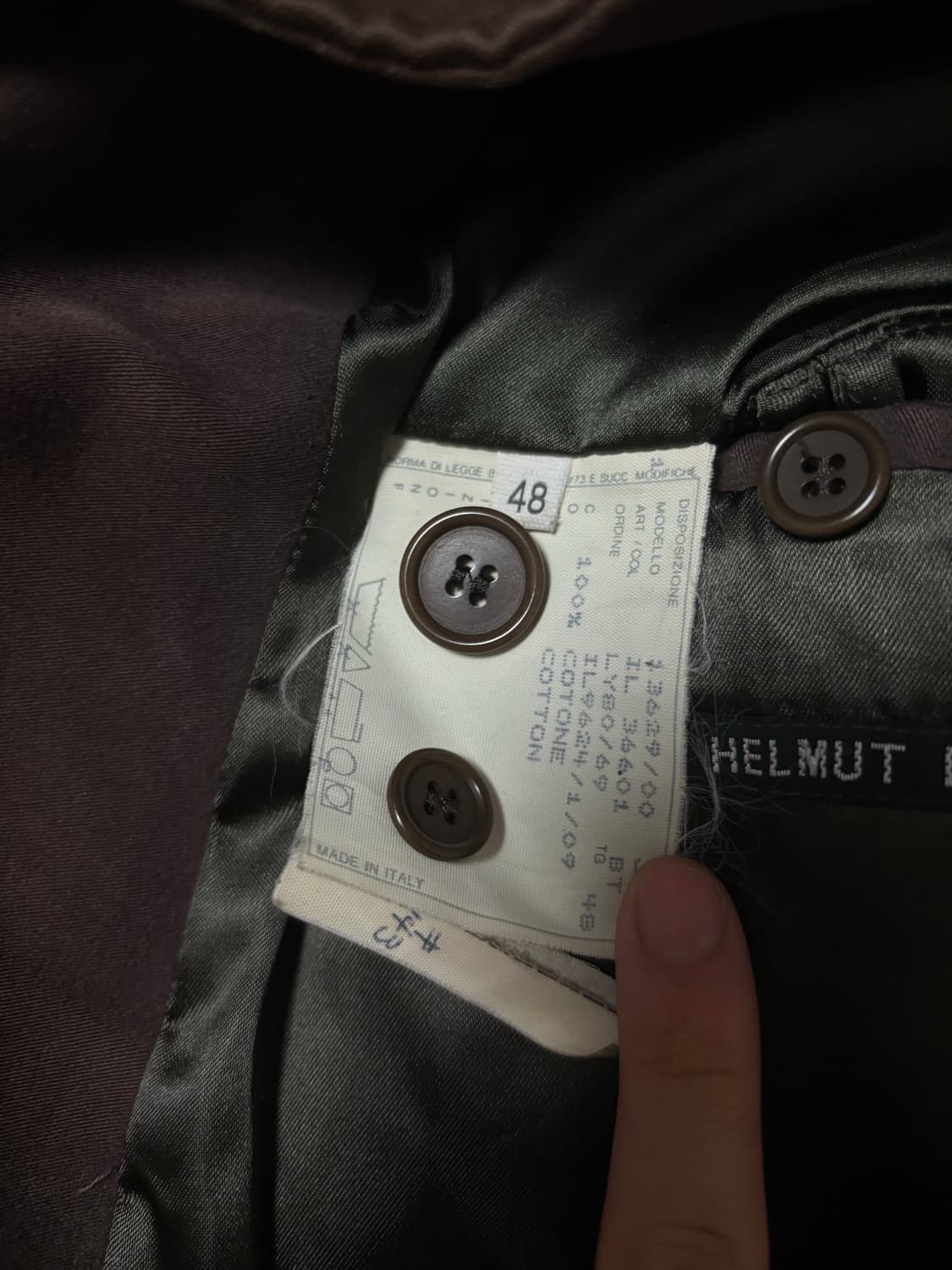 90년대 헬무트랭 자켓 48사이즈 상품이미지7