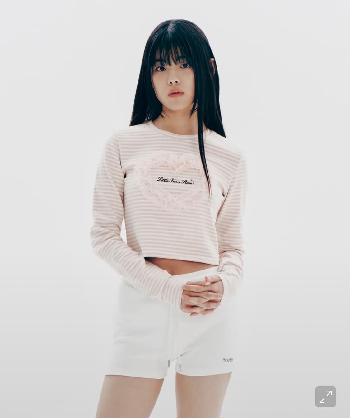 유희 리틀트윈스타 롱슬리브 핑크 상품이미지1