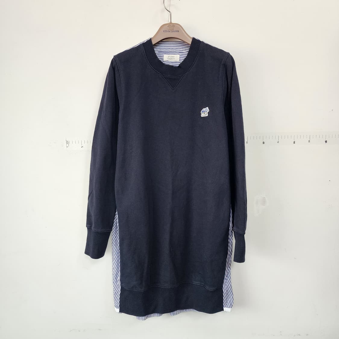 스튜디오 톰보이 롱 맨투맨 원피스 상품이미지1