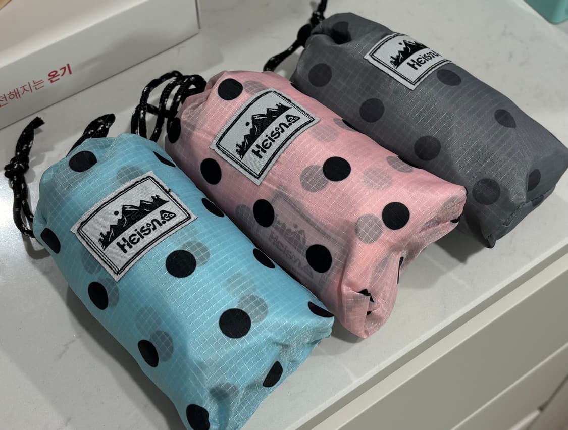 하이산 도트 백팩 스카이 상품이미지2