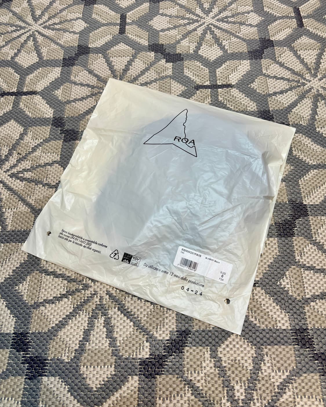 (OS) 로아 하이킹 캡 블랙 상품이미지5