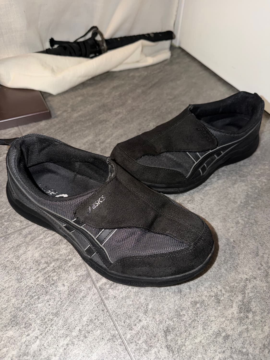 Asics Life walker 270 라이프워커 블랙 상품이미지3