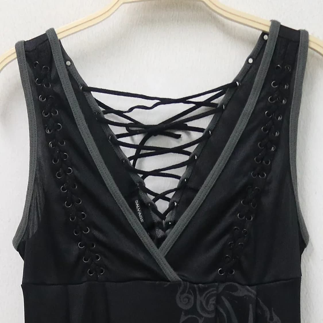 SALVAGE 양지뢰 슬리브리스 원피스 66343 상품이미지3