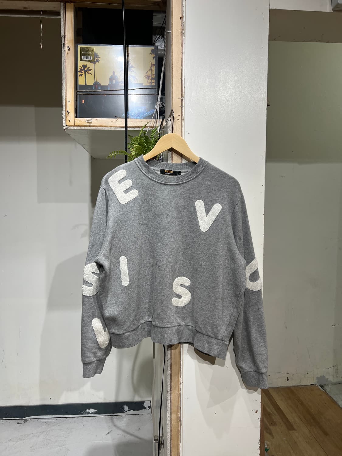 Evisu 에비수 스펠로고 맨투맨 상품이미지1