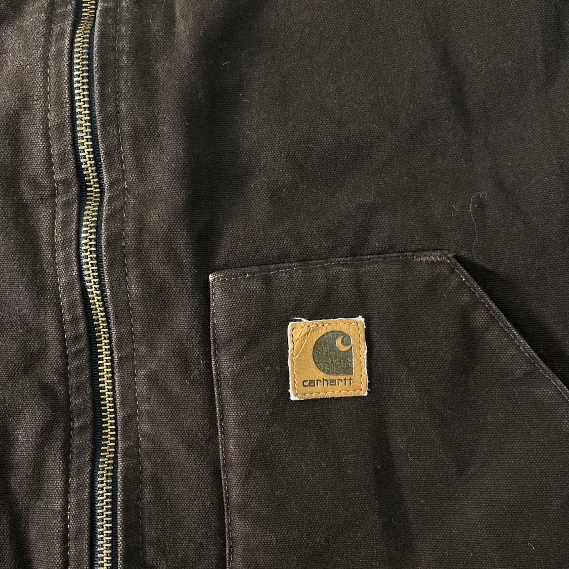 110 칼하트 v02 캔버스 워크베스트 자켓 상품이미지2