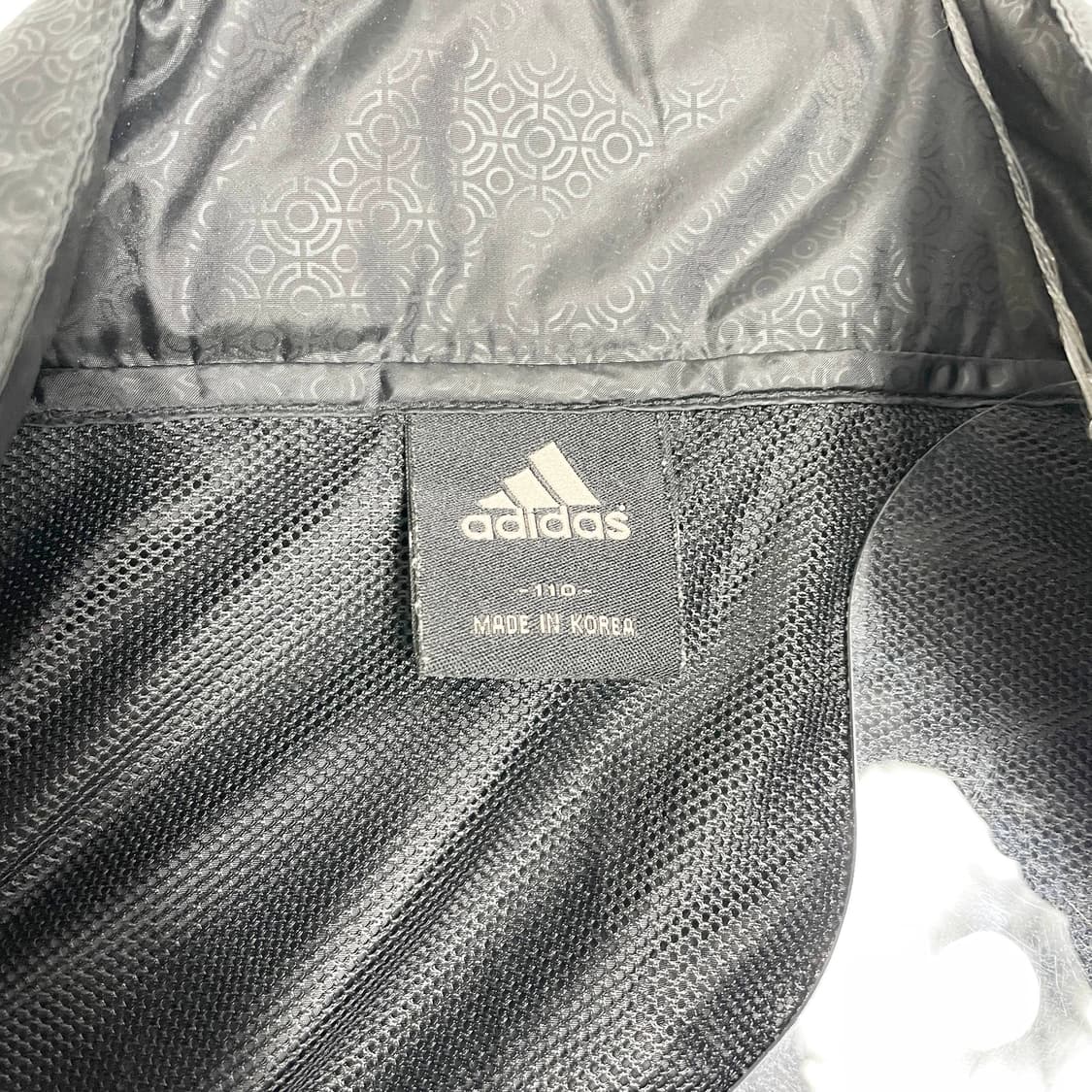 D2 아디다스 SPM 엠보 패커볼 바람막이 110사이즈 상품이미지5