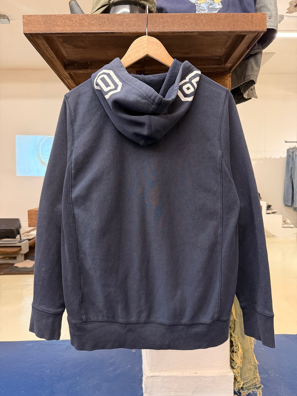 Stussy 스투시 아치로고 후드집업 상품이미지4