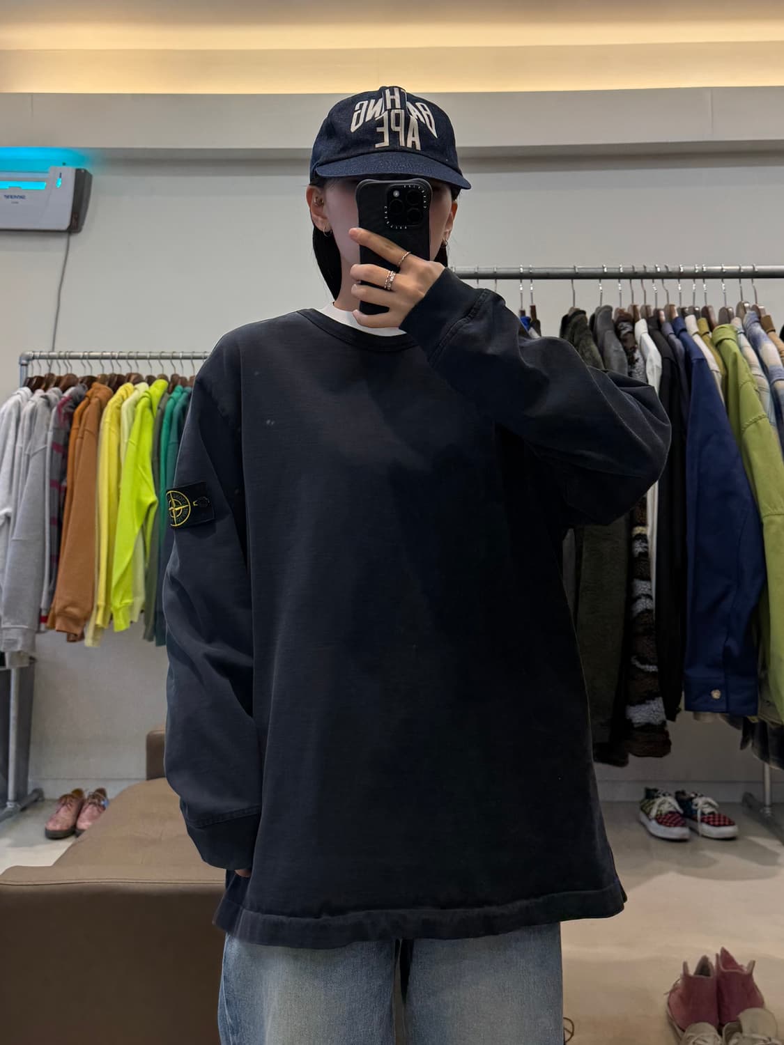 스톤아일랜드 와펜 패치 롱슬리브 상품이미지6