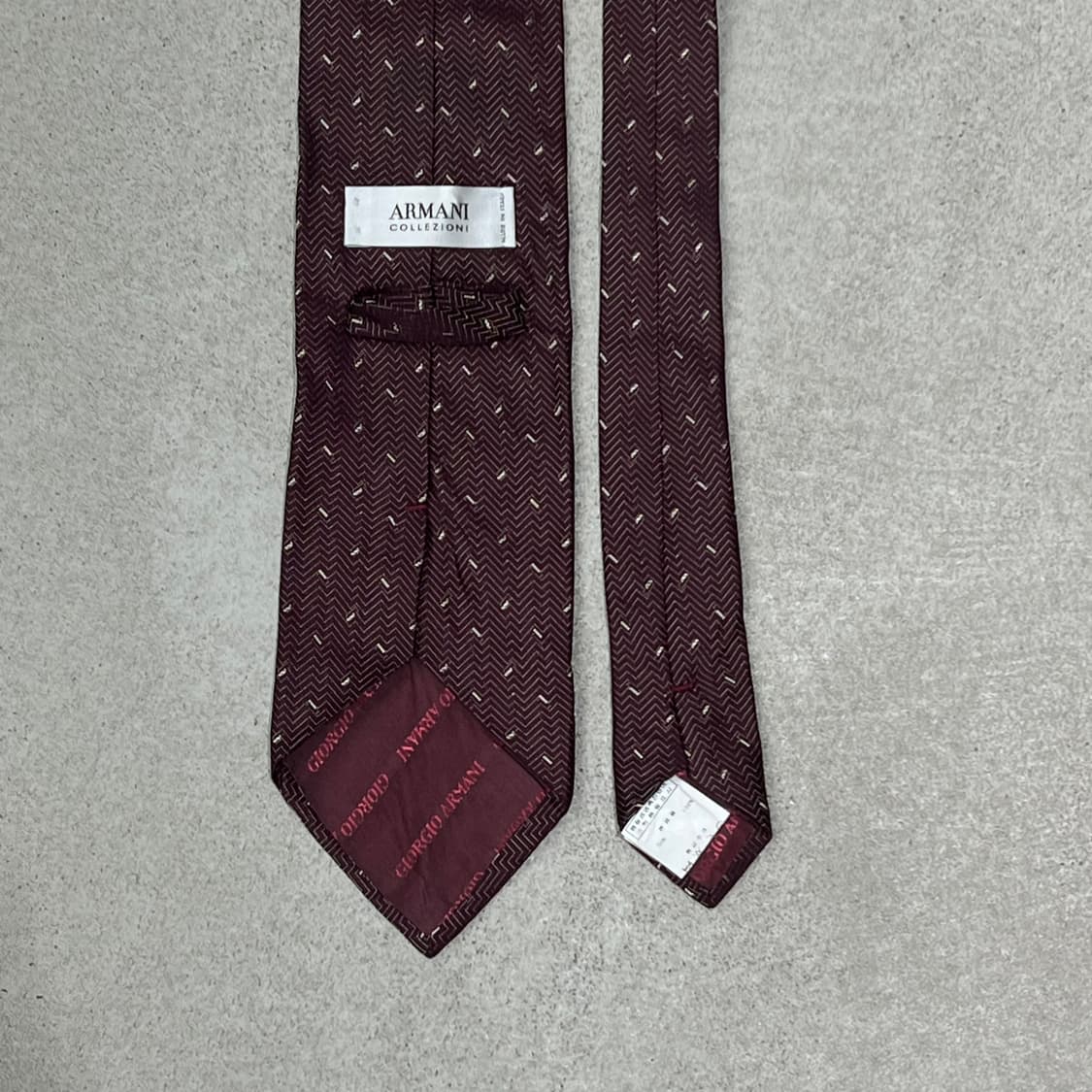 아르마니꼴레지오니 패턴넥타이 s10067 상품이미지3