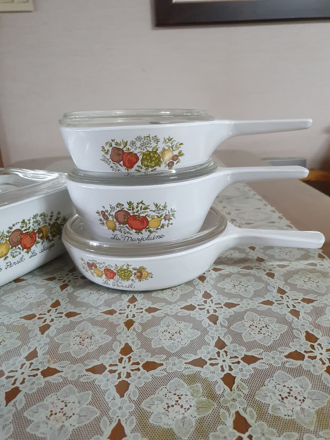 빈티지 코닝웨어 스파이스(CorningWare Spice of Life) 상품이미지2