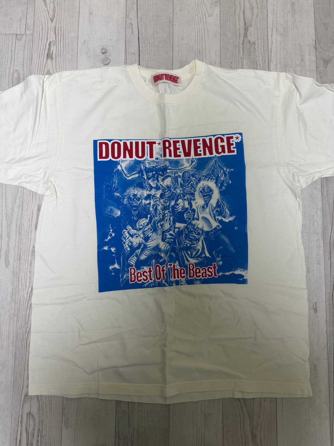 도넛리벤지 아이언메이든 반팔 상품이미지1