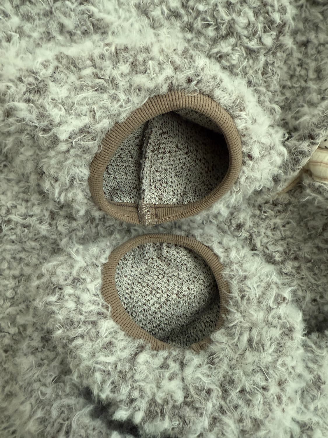 fluffy button fleece pullover(brown)판매 상품이미지7