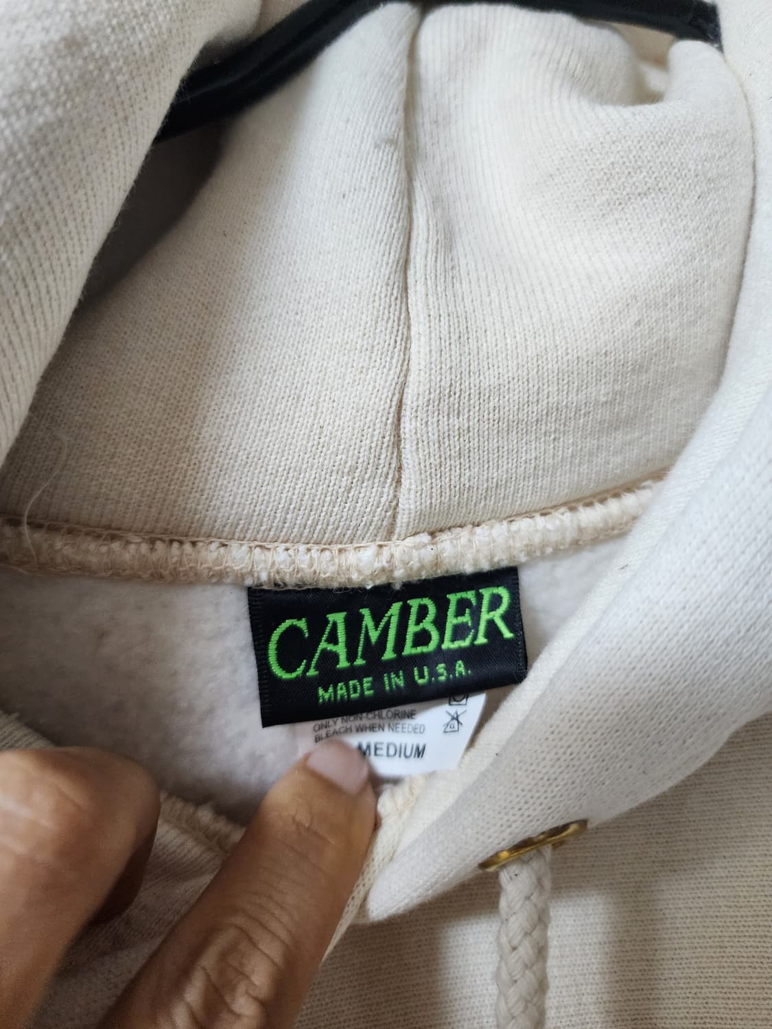 camber 캠버 해비 코튼 후드 M 상품이미지4