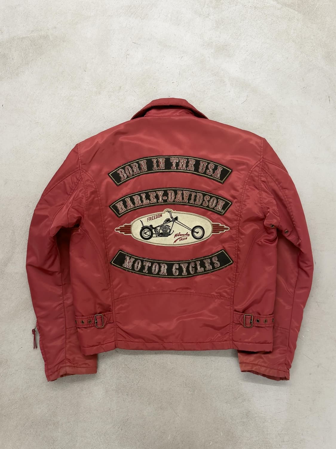 할리데이비슨 나일론 바이커 자켓 상품이미지2