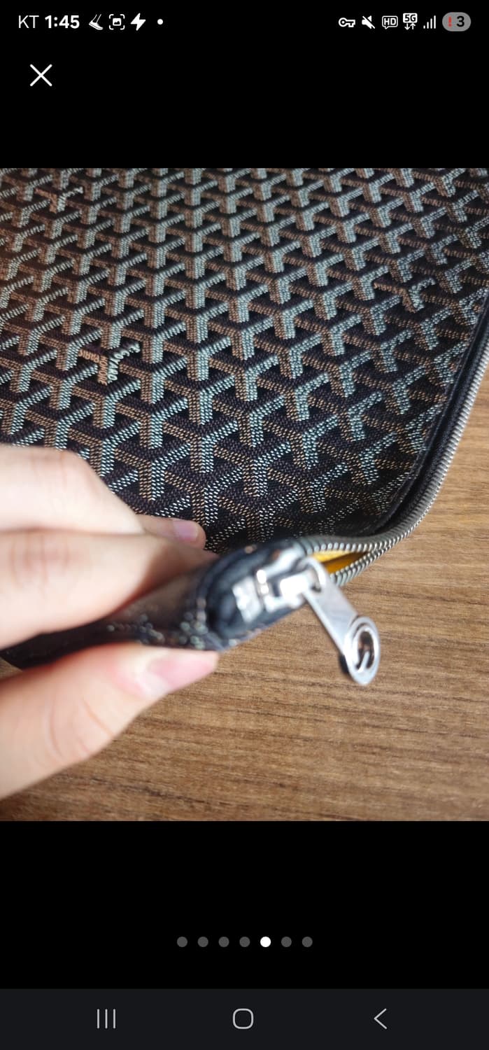 고야드 세나 클러치 GM 사이즈 상품이미지5