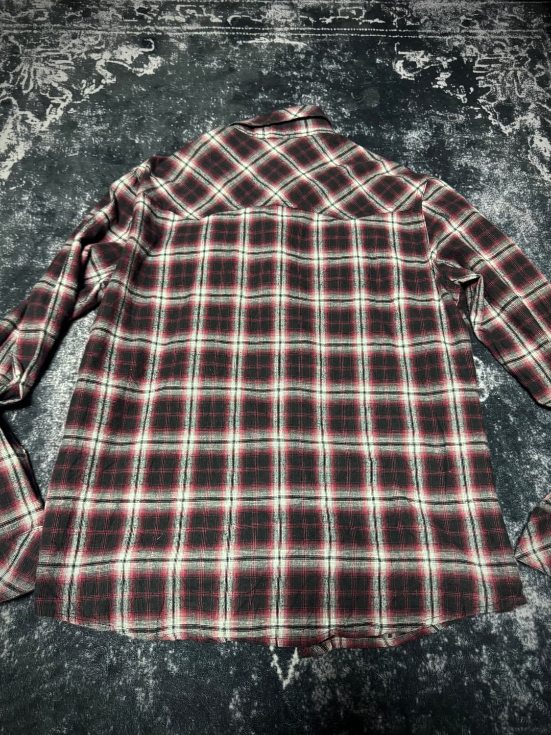 In the Attic Faded Red Checkered Shirt 상품이미지4
