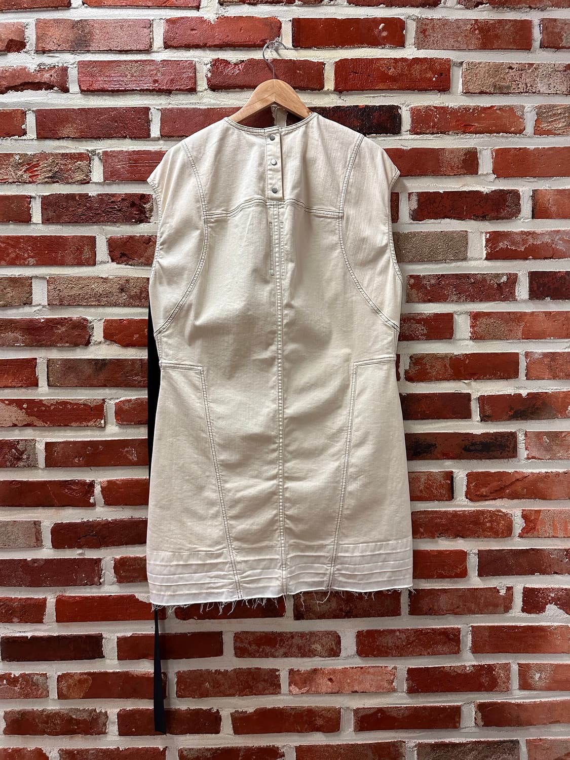 (S)릭오웬스 다크쉐도우 22SS 슬리브리스 미니 드레스 상품이미지8