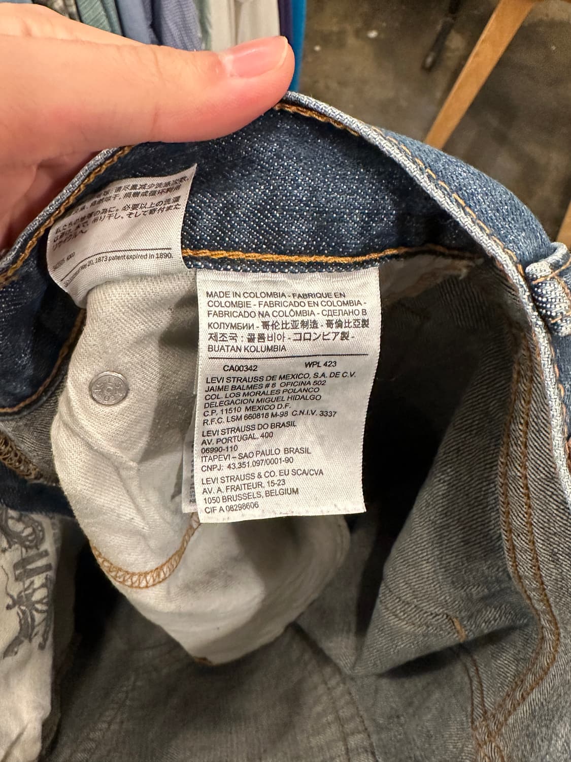 리바이스 550 W30 L34 상품이미지4