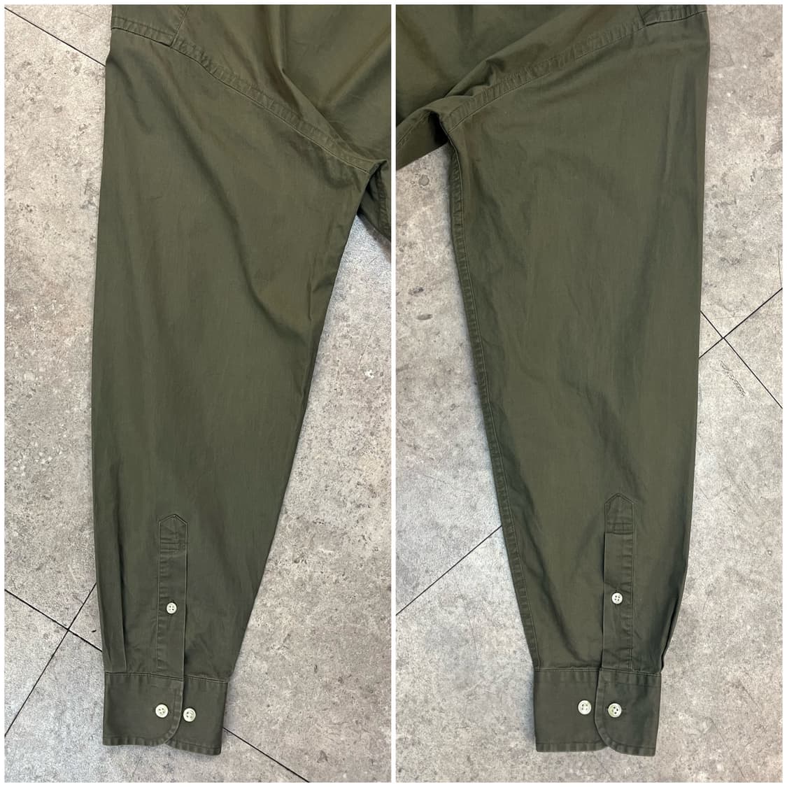 타미힐피거 포켓 셔츠 카키 M #csz2440 상품이미지9