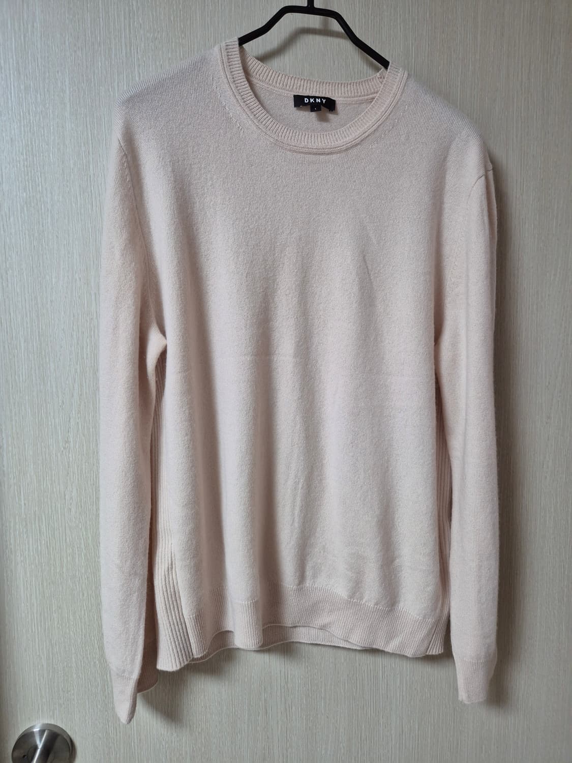 한섬 DKNY  캐시미어100프로 니트 남성 라지 상품이미지1