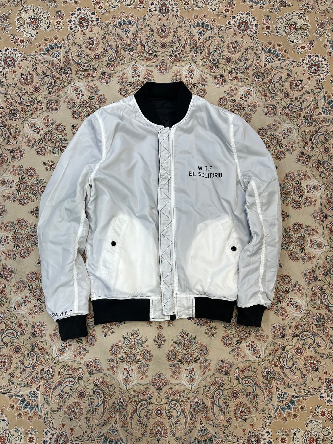 알파 X 앨솔리타리오 MA-1 플라이트 자켓 상품이미지3