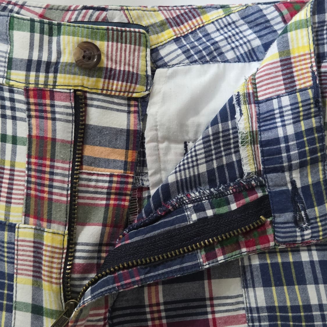 폴로랄프로렌 보이즈 마드라스 패치워크 반바지 20 상품이미지4