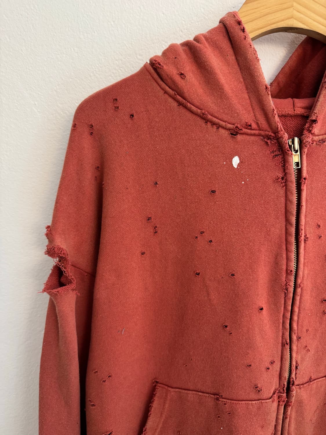 빈티지 커스텀 후드집업 상품이미지2