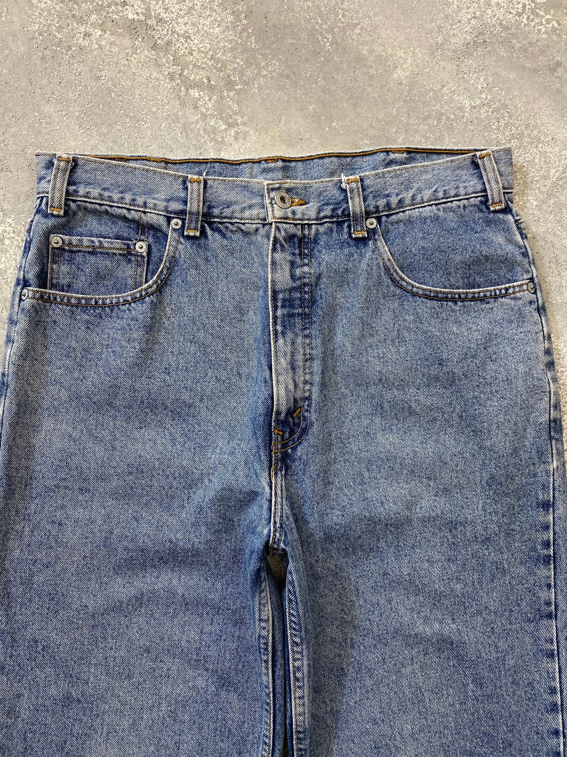 [32-33] 90s Levi's 627 리바이스 오렌지탭 데님팬츠 상품이미지5