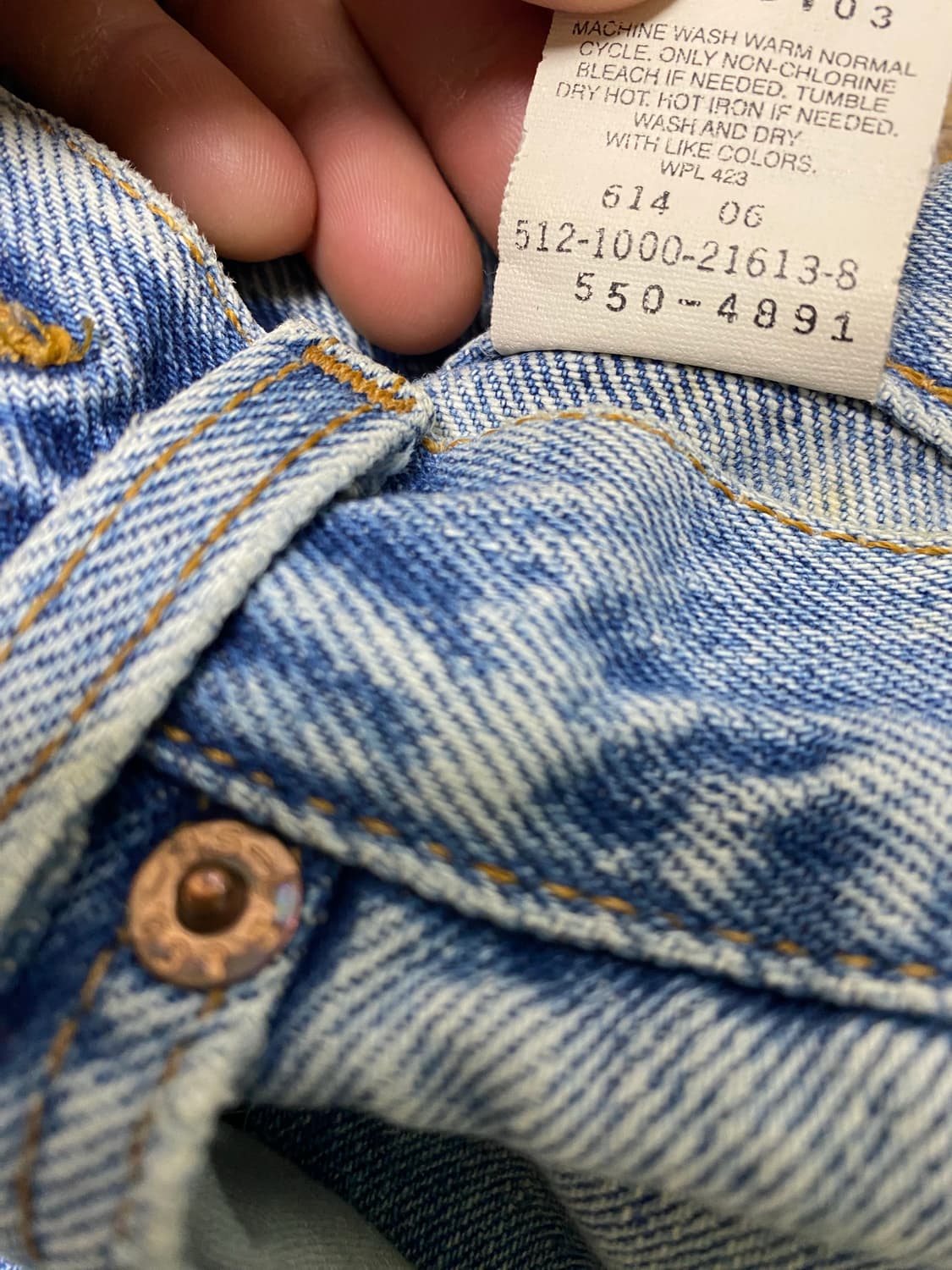 USA 리바이스 550 상품이미지4