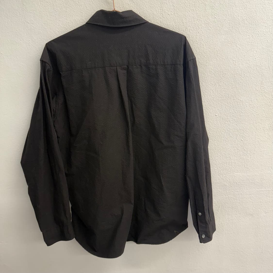 비슬로우 블랙 셔츠 (S) 상품이미지4