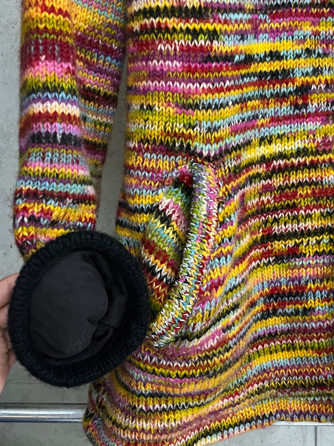 NEPAL HANDMADE WOOL ZIP UP 상품이미지6