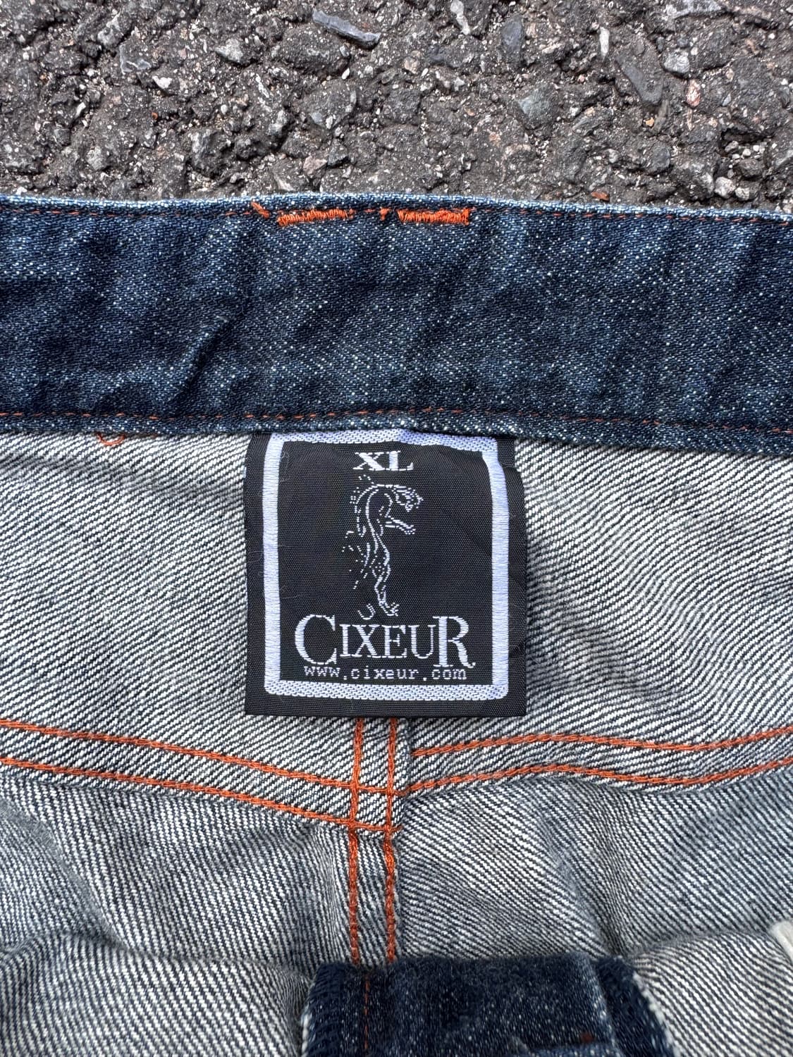 CIXEUR 자수 데님팬츠  상품이미지5