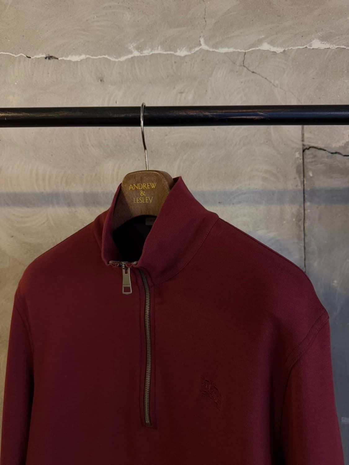 버버리 짚업 니트 100 상품이미지5