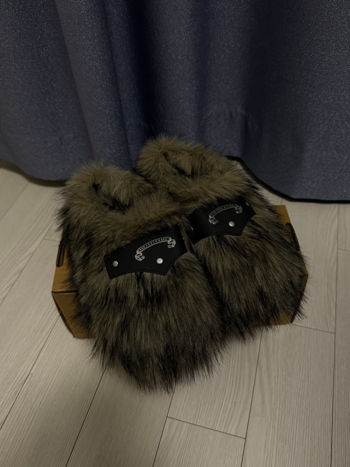 베드블러드 바이퍼 퍼 로퍼 슬리퍼 S 상품이미지2