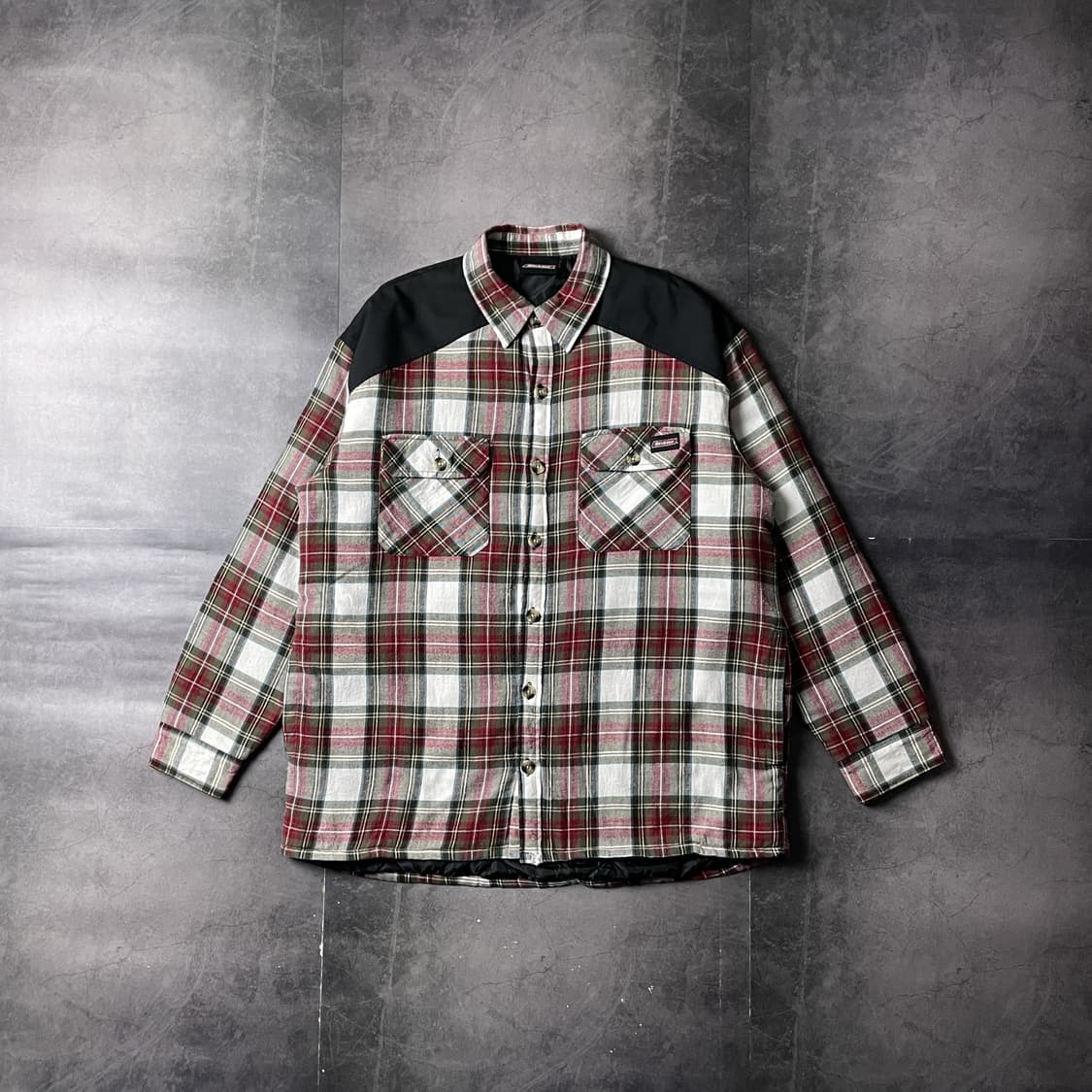 DICKIES 디키즈 빈티지 플란넬 체크 셔츠 자켓 A00806 상품이미지1