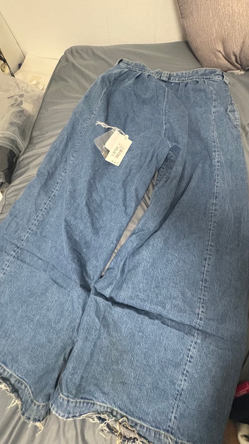 마르지엘라 백스티치 와이드 데님 상품이미지4