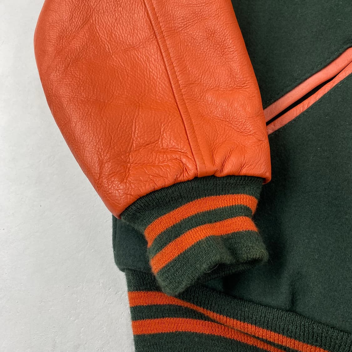 Game USA OG 암 레더 바시티 자켓 (107) 상품이미지4