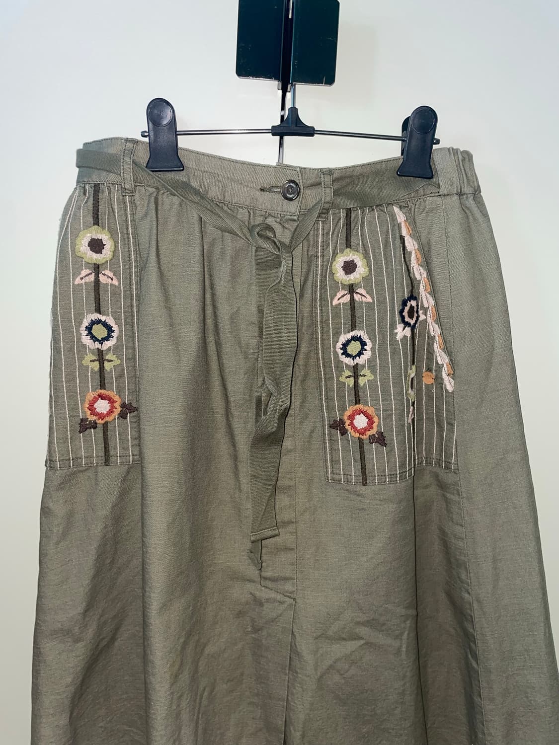 thursday island 빈티지 자수 스커트 상품이미지2