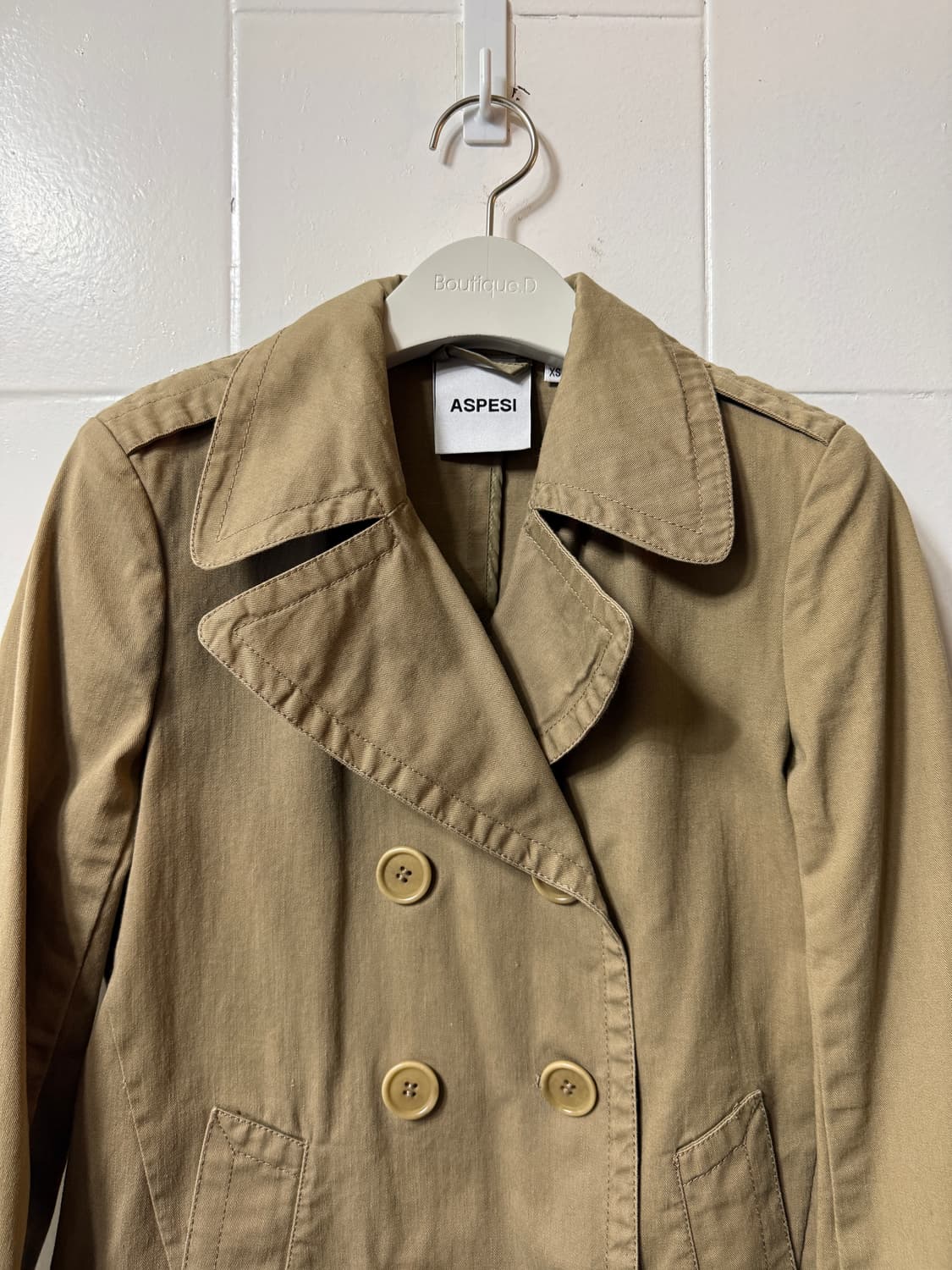 아스페시 트렌치코트 상품이미지3